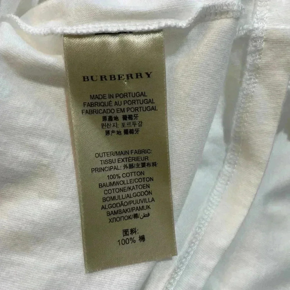 Burberry Brit White Eyelet Crochet Embellished Blouse Size Small Petite - Picture 4 of 7